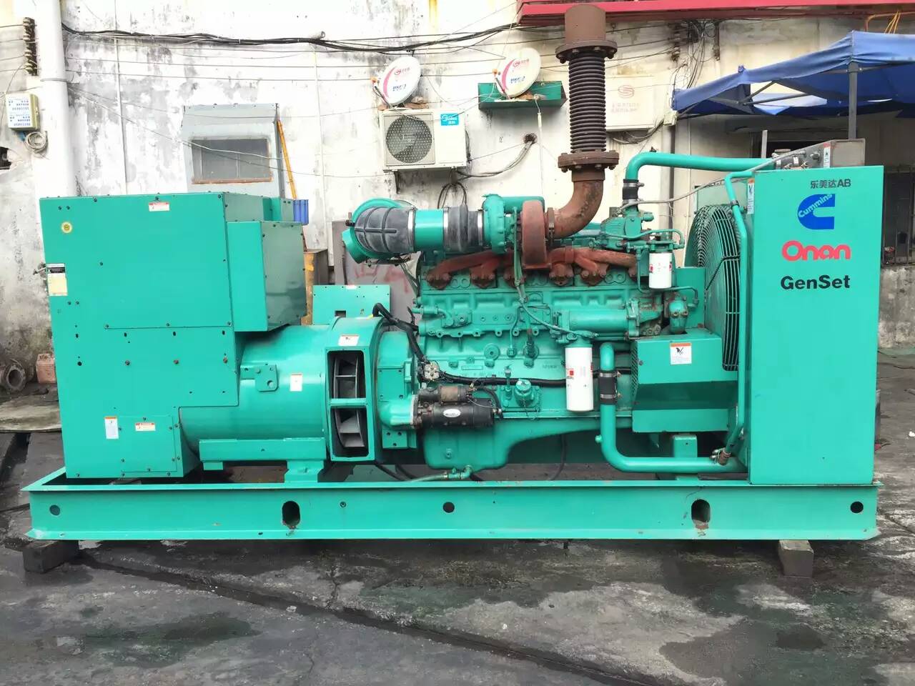 安图租赁发电机-柴油发电机不正常冒烟的原因